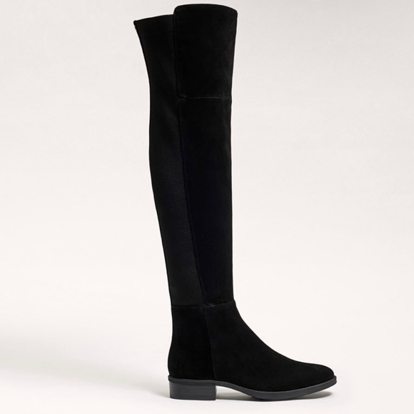 Sam Edelman Pam knee high suede black boot size 7.5 6.5 and 7 - Picture 1 of 7